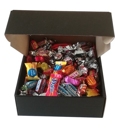 Rude Gaveæske med luksus chokolade.